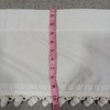 Country Curtains Pompom Valence White 88"L X 10"H Cotton Polyester Blend gallery