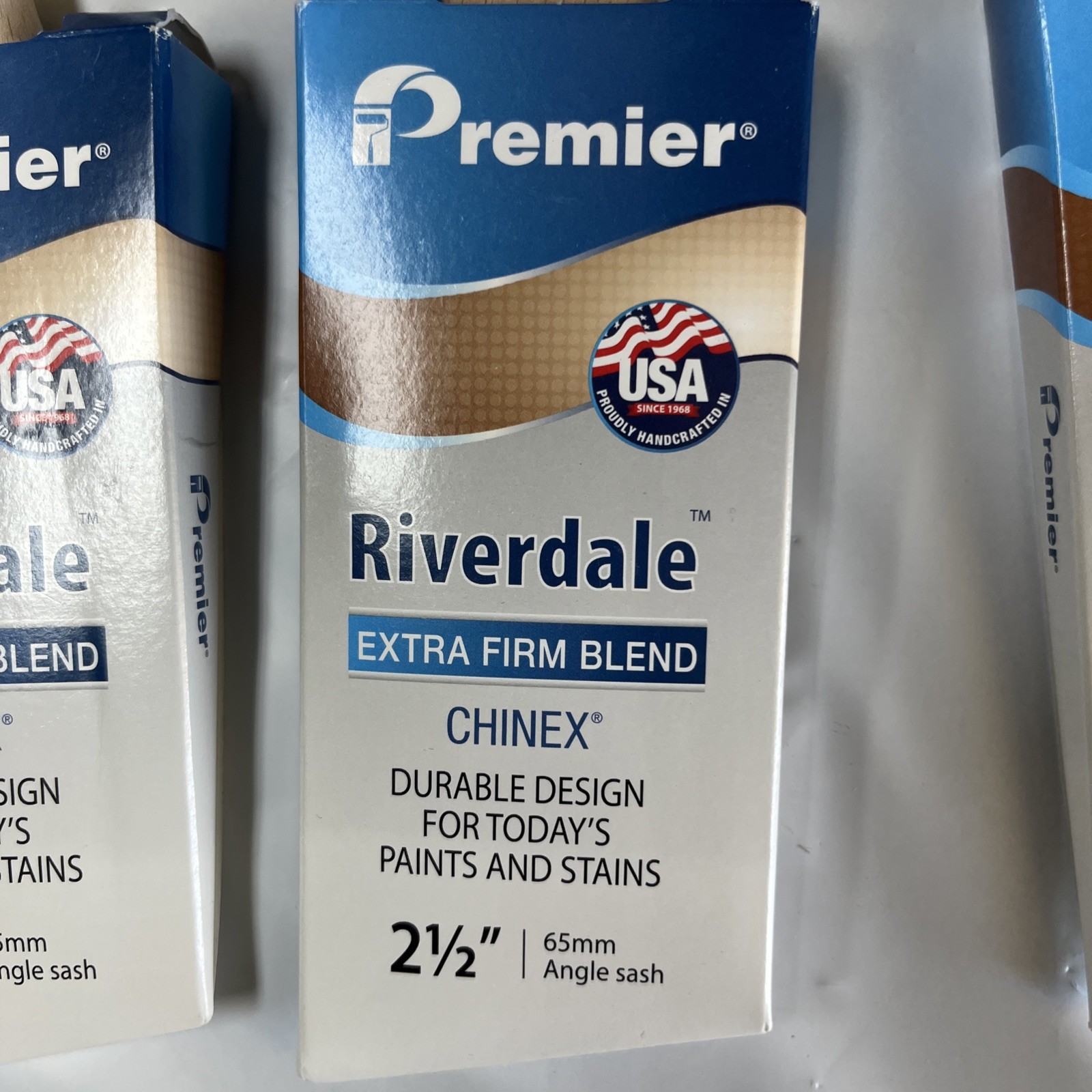 Premier Riverdale 2-1/2-in Reusable Angle Wall Trim Brush (3PK) gallery
