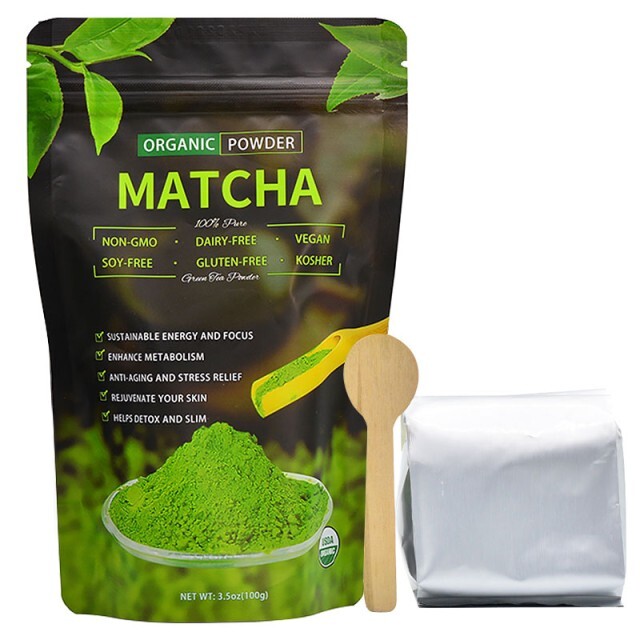 100% Organic & Natural Green Tea Powder Pure Slim Japanese Matcha Tea 3.5oz gallery