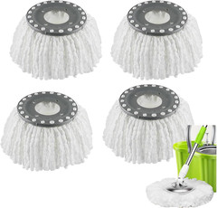 Spin Mop Heads Replacement Refill for Old Hurricane Mr.Clean 360 Spin Magic Rota