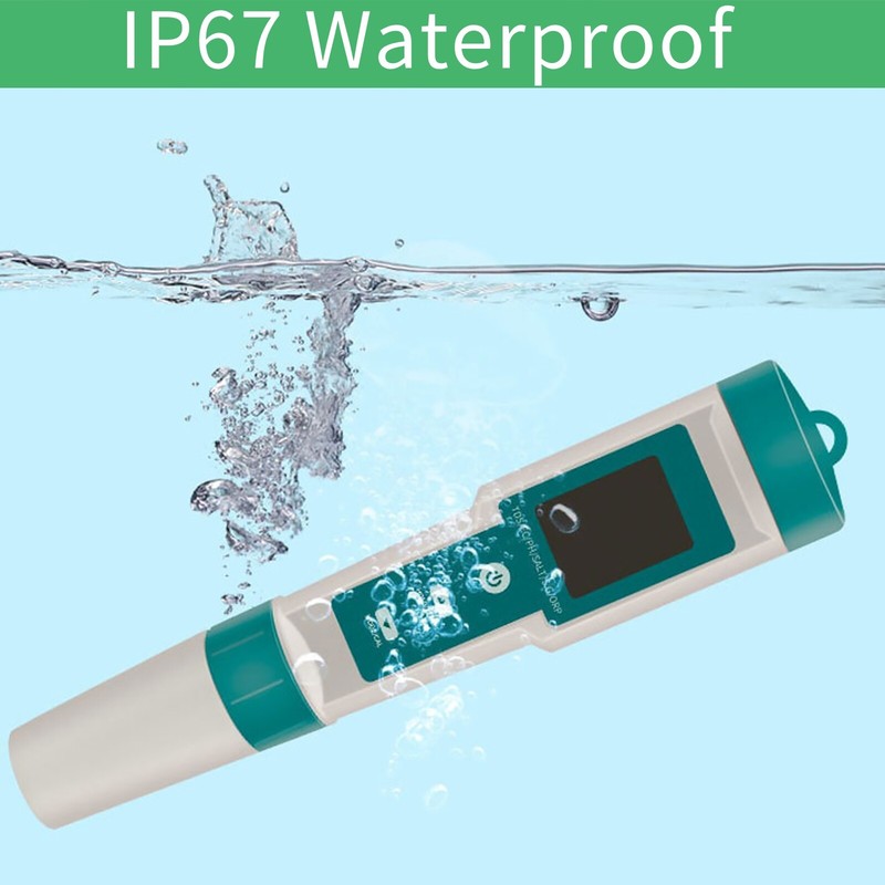 7in1 Digital Water Quality Tester Meter PH/TDS/EC/ORP/TEMP/SG/Salinity Test Pen gallery