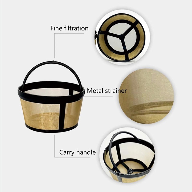 8-12 cup basket coffee filter, suitable for Mr coffee machine and coffee machine gallery