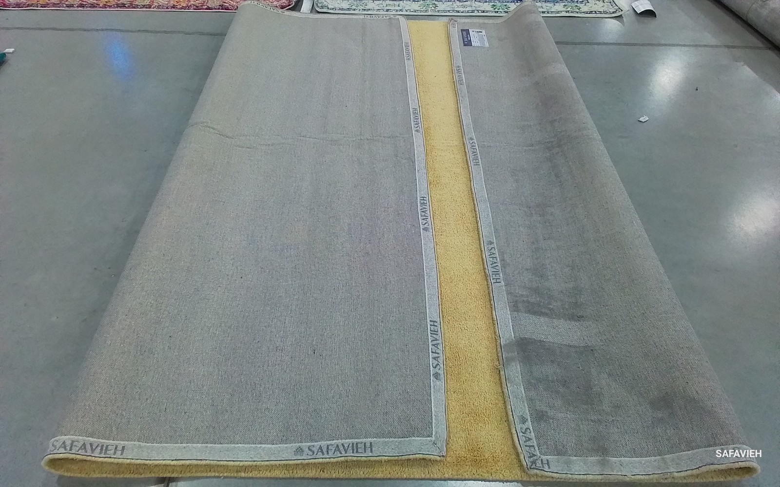 BEIGE 8'-0" x 10'-0" Stained Rug, Reduced Price 1172792915 HIM610E-8 gallery