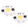 LED Chip Bulb 110V 12W Cool White 6000-6500K High Power Floodlight Lamp 2 Pack gallery