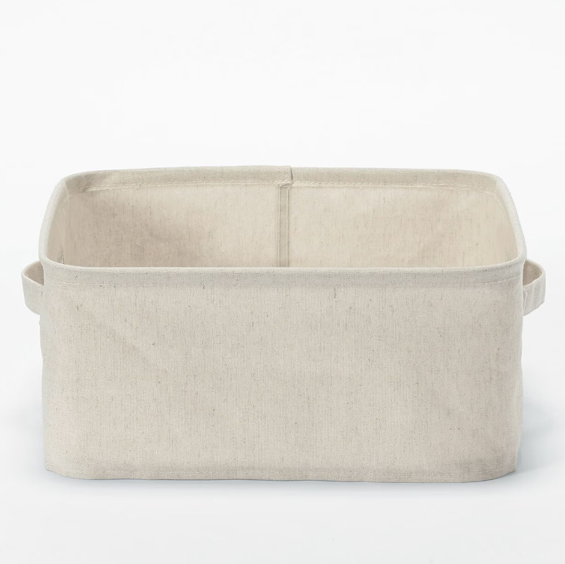 Fabric Softbox, Polyester Linen, Square Box, Small, 35 x 35 x 16cm, Brand "New" gallery