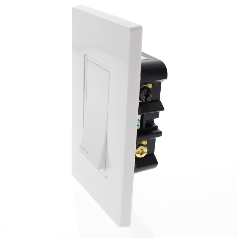 Leviton White Coordinating Remote Light Fan Switch Multi-Location 120V VP0SR-C0W gallery