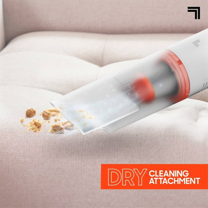 Sharper Image Cordless Handheld Vacuum with Spot Cleaner Attachment Gray/White gallery