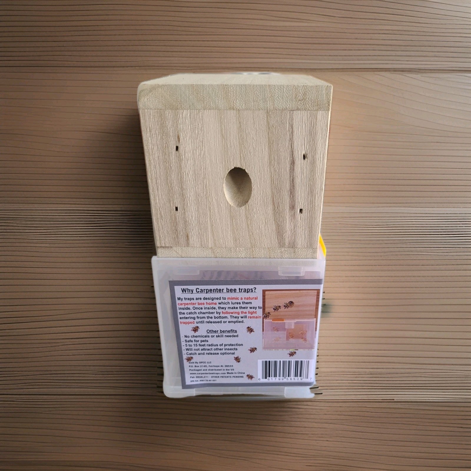 Bees 'N Things Outdoor Hanging Carpenter Bee Trap BRAND NEW gallery