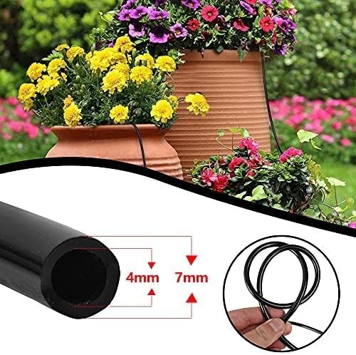 Distribution Tubing 200 ft Irrigation Drip Hose, 1/4 Inch Drip Line gallery
