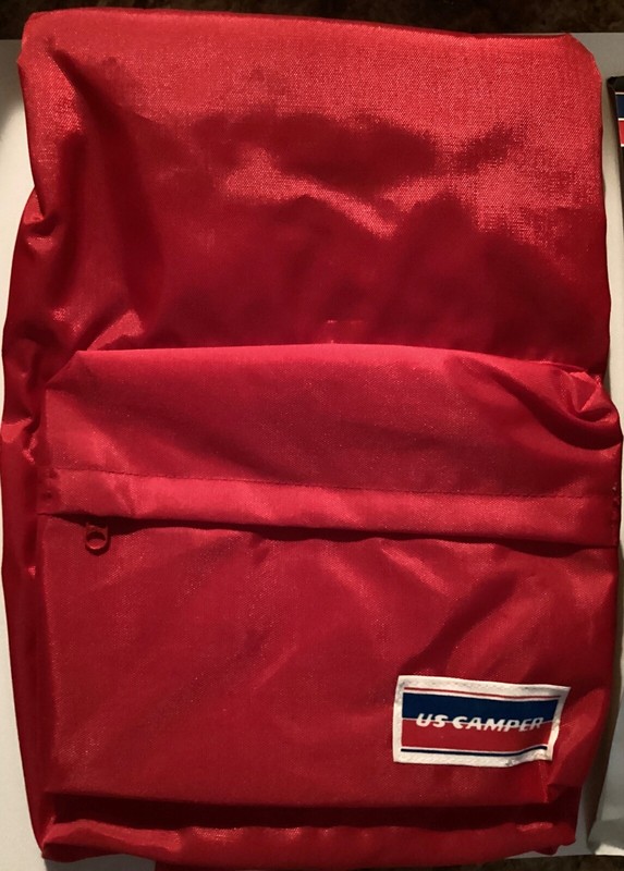 Vintage US Camper School Bag Red Nylon Backpack 1990’s MINT 4