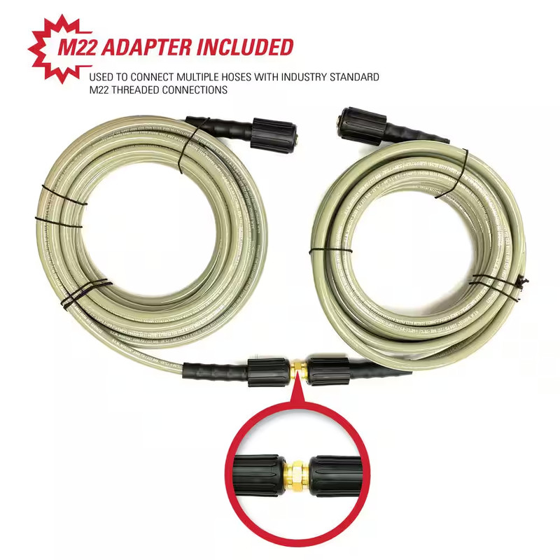 Morflex 5/16 In. X 50 Ft. Replacement/Extension Hose with M22 Connections for 37 gallery