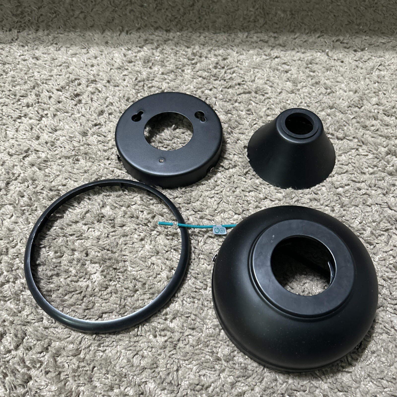 Replacement Parts for Ellard 52 Ceiling Fan 1003880454! "Mounting Bracket&Covers gallery