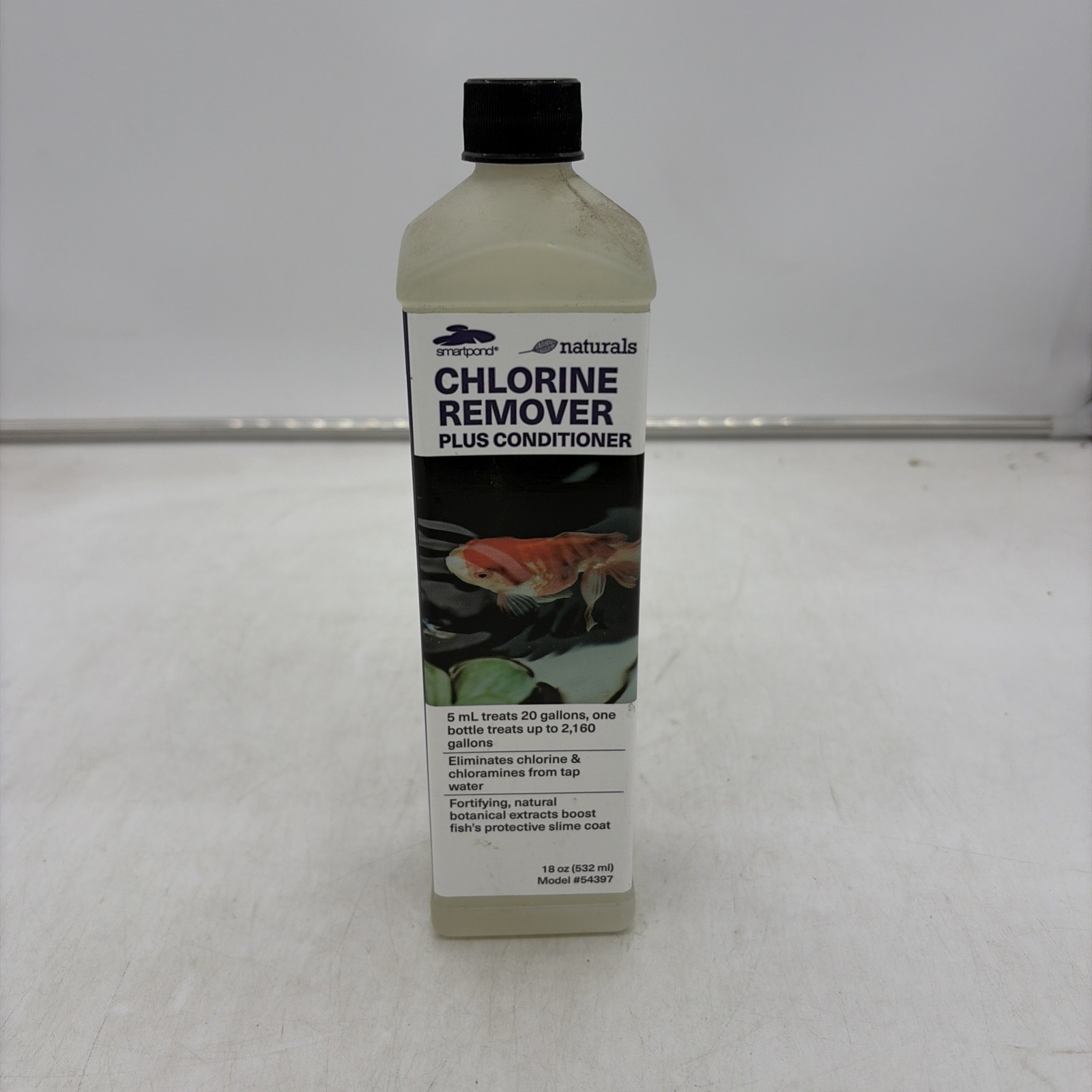 Smartpond Chlorine Remover Pond Cleaner 18 oz. New Sealed Bottle gallery