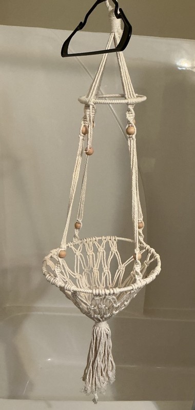 MACRAME CAT HAMMOCK, 40” gallery