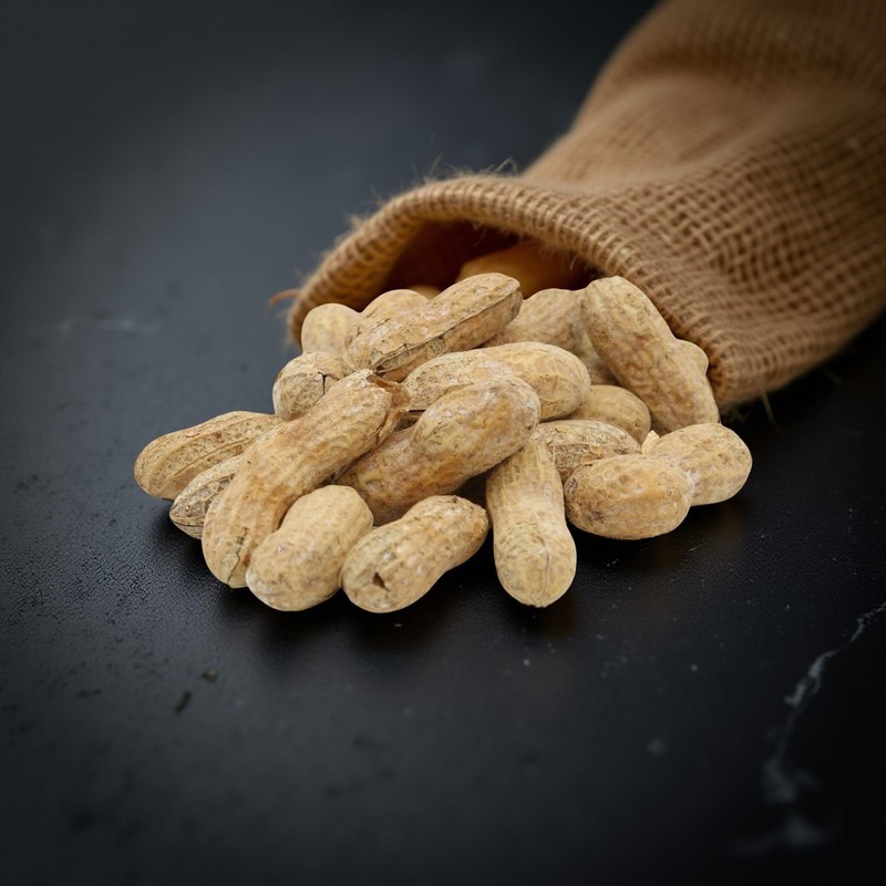 Salted Roasted Peanuts In Shells, Freshly Harvested, 100% US Grown, 1 Lb Tub gallery
