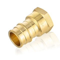 EFIELD 5 to100 Pack Pex A 3/4″ x 1/2″ Female NPT Adapter Expansion Brass Fitting