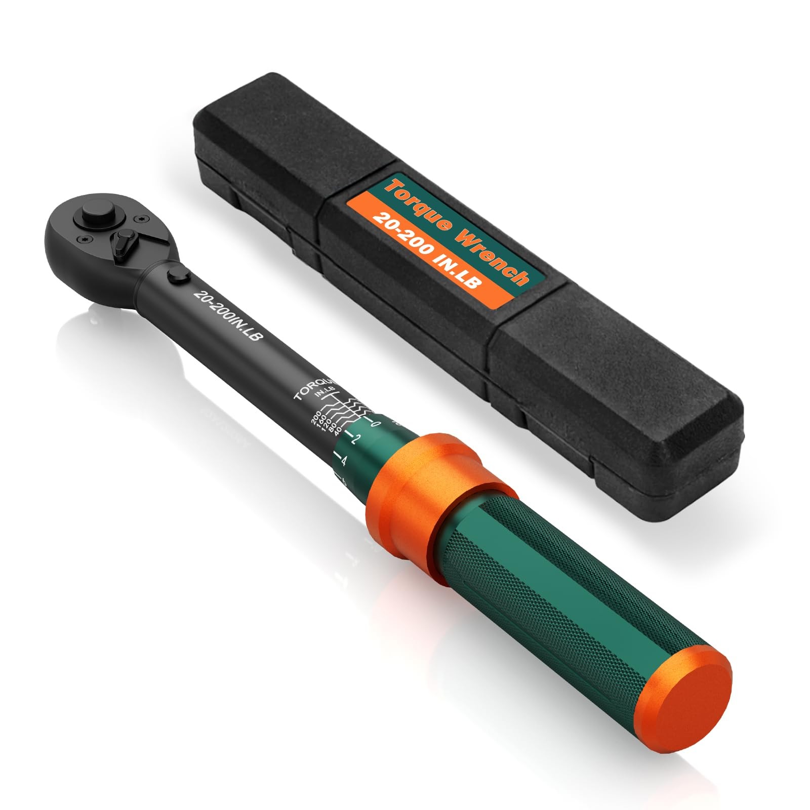 NADOKHI 1/4 Drive Inch Pound Torque Wrench, 20-200 In-lb, ±3% High Accuracy C... gallery