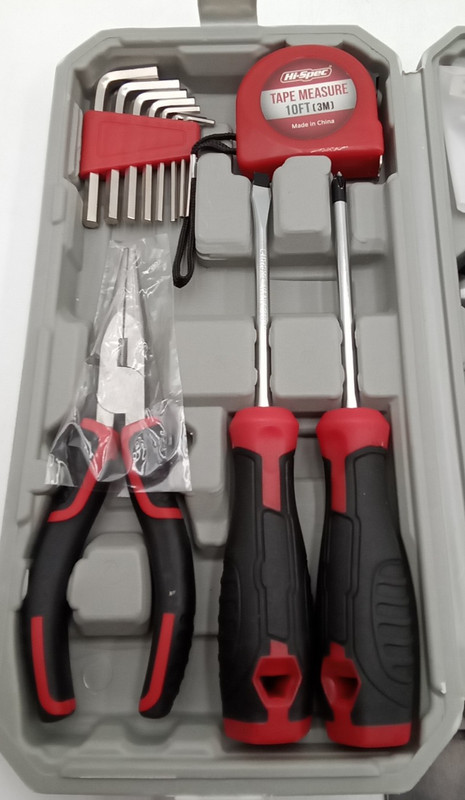 Hi-Spec Drill Set 58Pc Red Tool Set 8V USB Electric Drill Driver DT30336 gallery