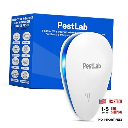 PestLab Ultrasonic Pest Repeller – Indoor Plug In Bug Repellent for 1 Pack gallery