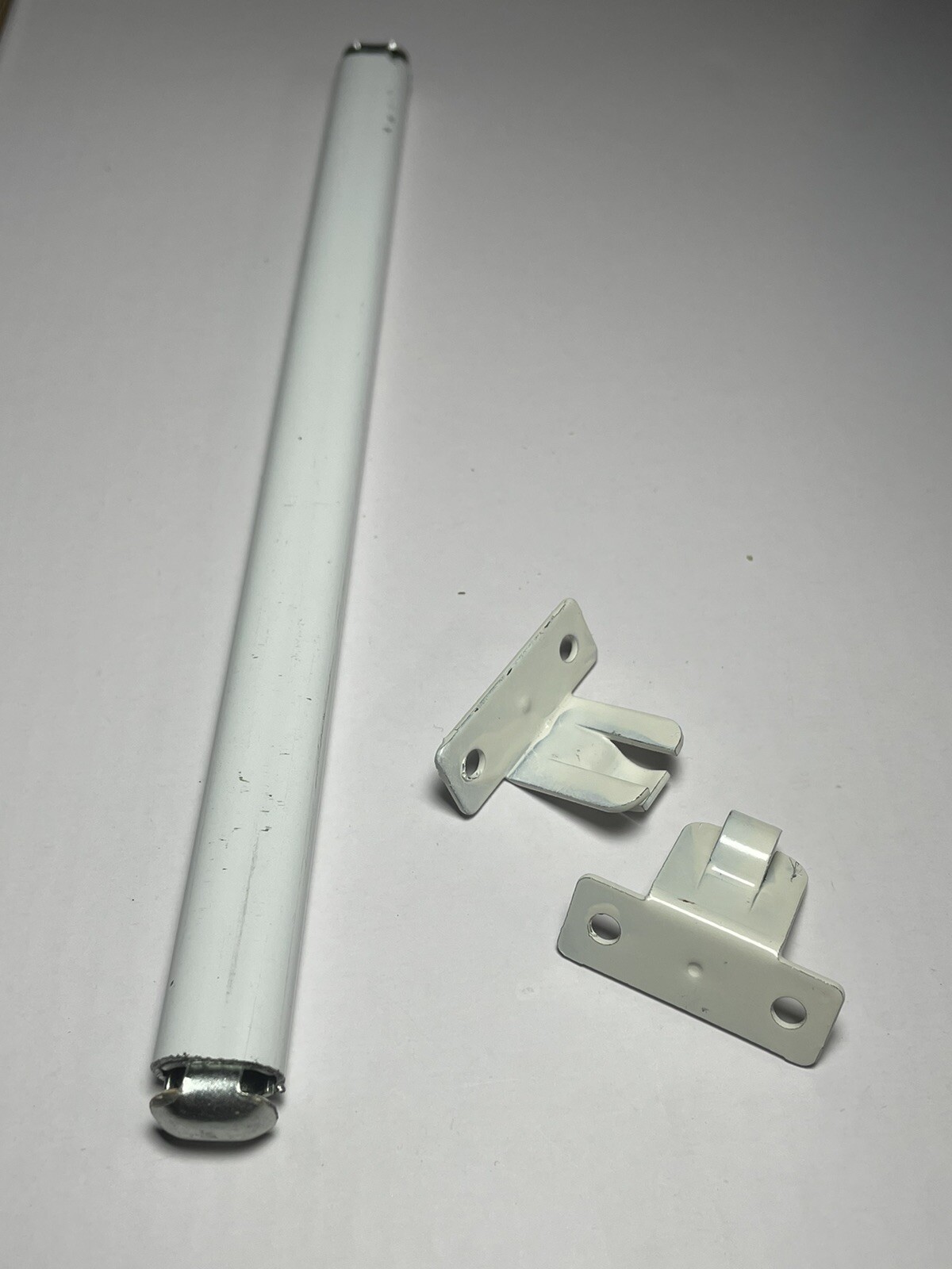 TWO Kirsch FLAT SASH RODS for Top & Bottom Panels For French Doors gallery