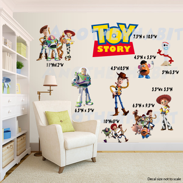 Toy Story Wall Decal (Inspired) gallery