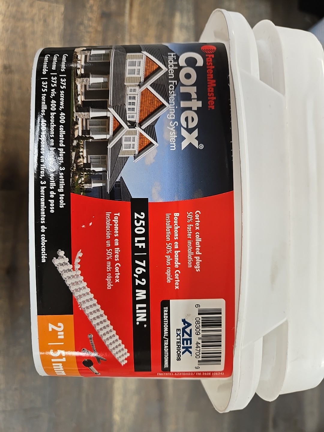 FastenMaster Collated Hidden Fastening System for AZEK- 2' Screws/Plugs gallery