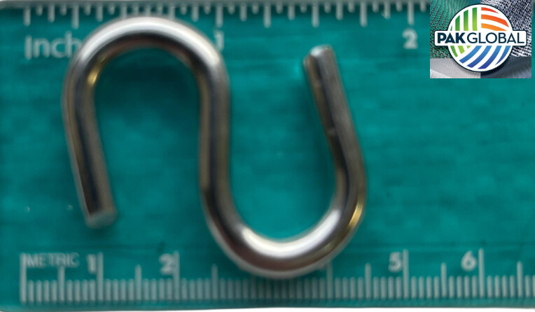 PAKGLOBAL 1.5" S Shaped Hanging Hooks Steel Hooks Kitchen Bathroom Bed Garden gallery
