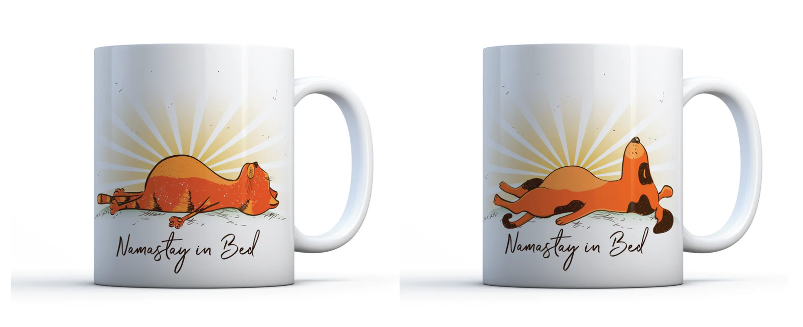 Namaste In Bed Custom Coffee Mug (11 oz or 15 oz) gallery