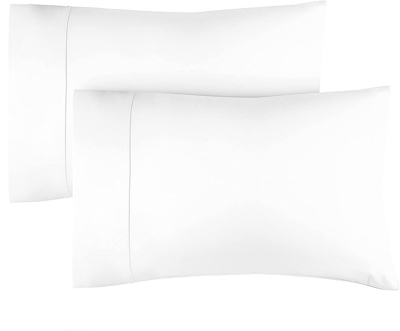 400 Thread Count 2 Pillowcase Set, 100% Cotton Soft Pillow Covers by CGK Linens gallery