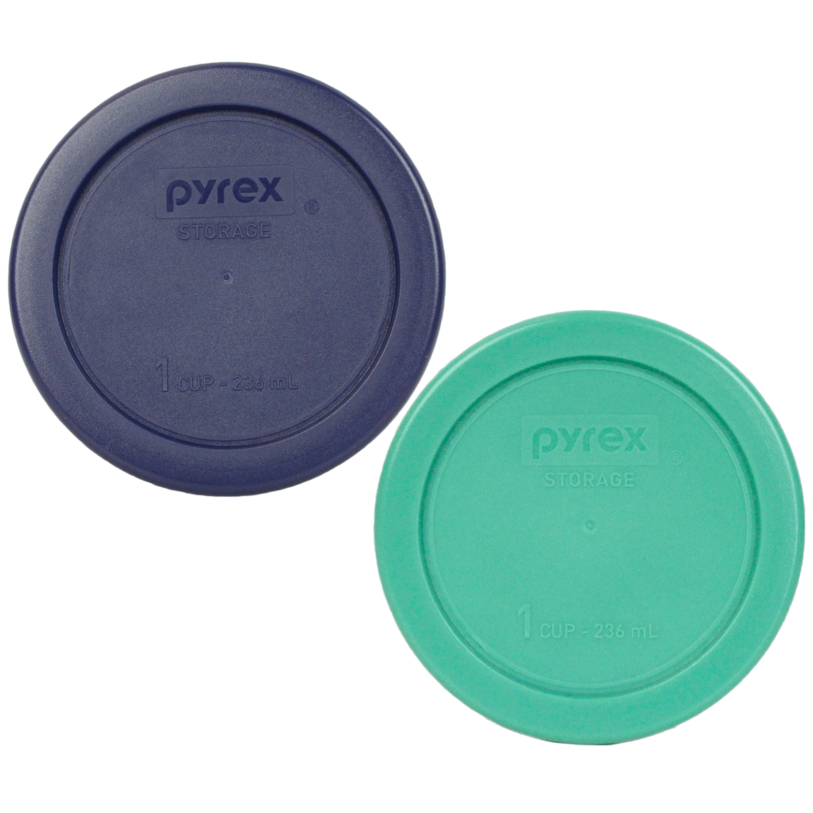 Pyrex 7202-PC Green and Blue Plastic Storage Replacement Lid gallery