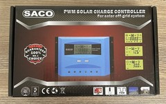 SACO – 40A PWM Solar Charge Controller – 12/24V Auto Sensing