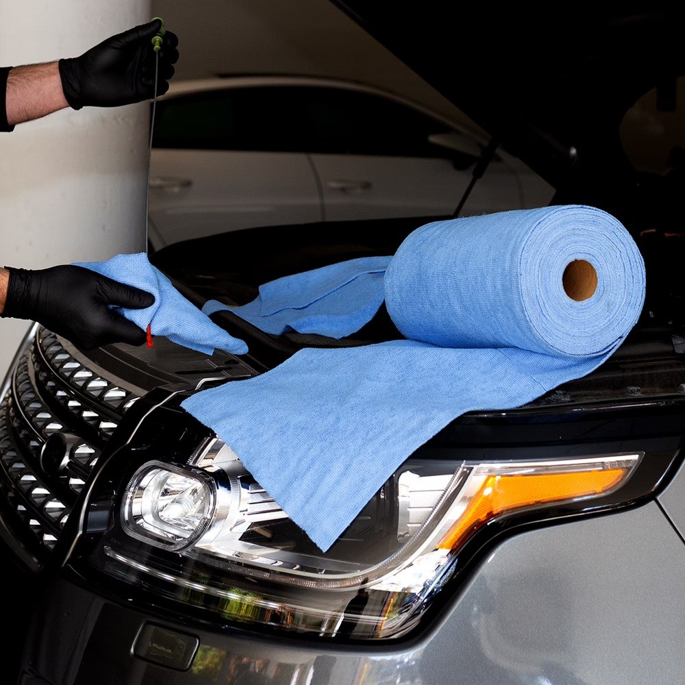 Tear N Clean Reusable Easy-Tear Microfiber Towels, 12in. x 12in., 100 Pack gallery