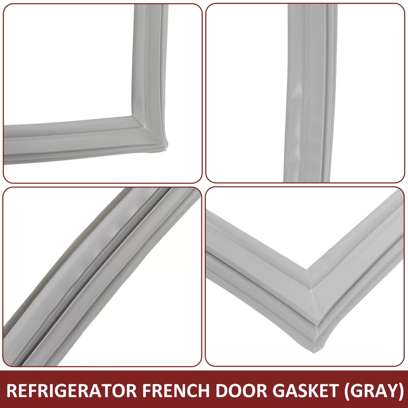 Compatible With Kenmore Whirlpool Refrigerator French Door Gasket W10830162 New gallery