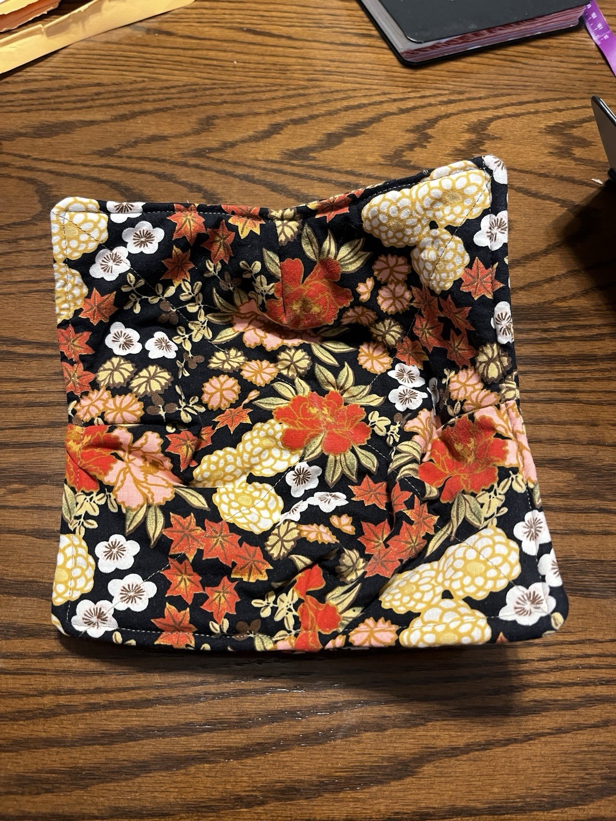 Machine, Washable, And Dryable Microwave Bowl Cozy ￼ gallery