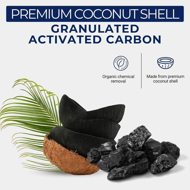 IPW Industries Bulk Activated Carbon - Coconut Shell Granular Activated Charcoal gallery
