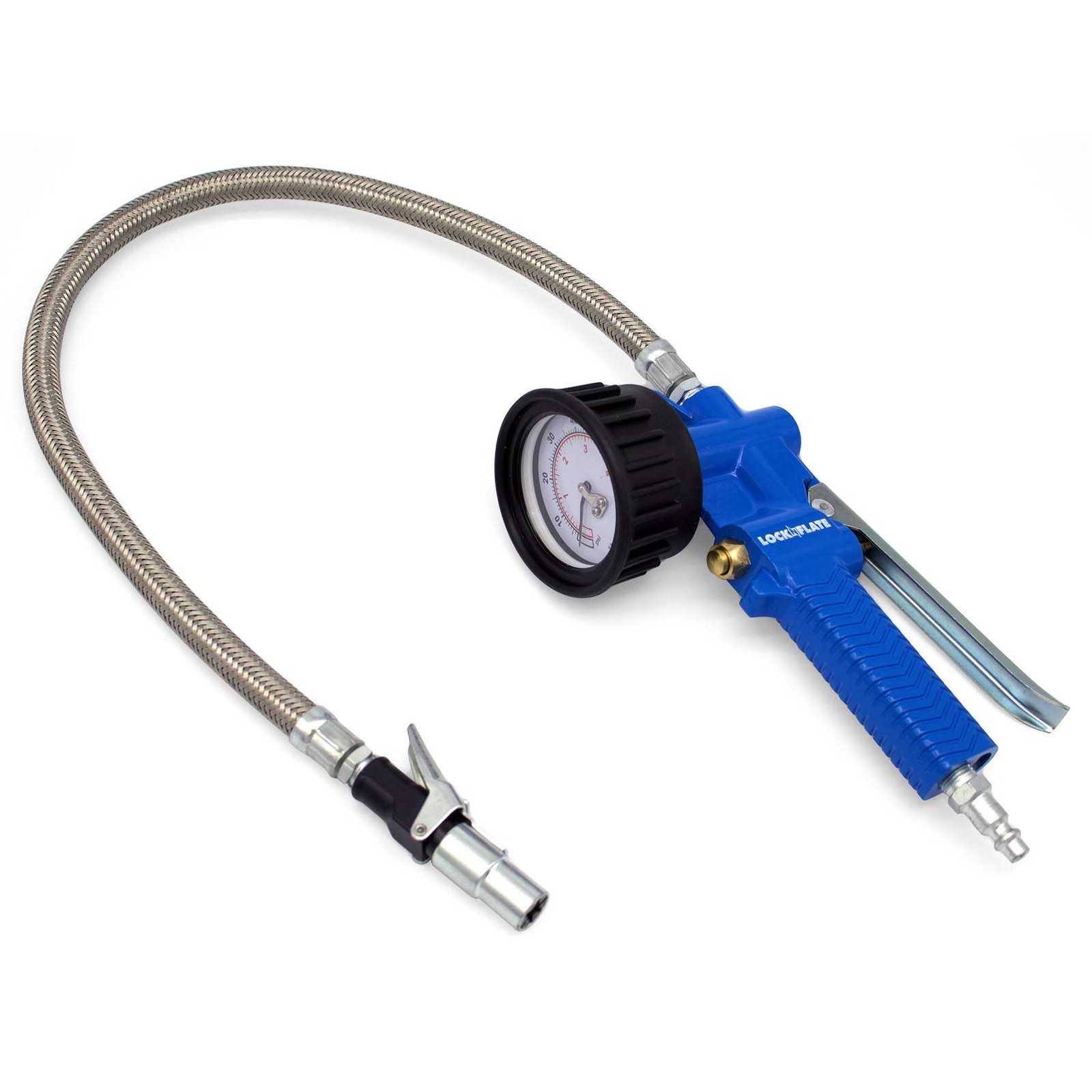LockNFlate Analog Tire Pressure Inflator/Deflator Gauge gallery