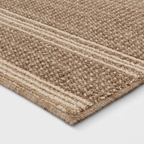 2'x3'; Washable Tufted Accent Rug Light Brown gallery