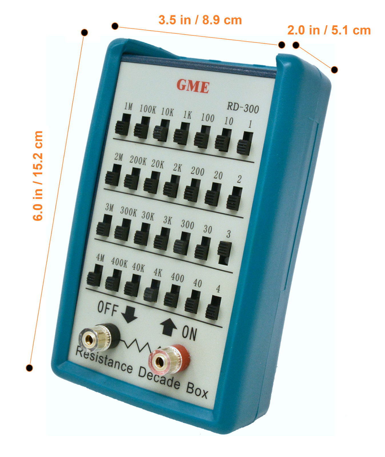 7 decade 1W Resistance Box Resistor Substitution ✔0~11,111,110 Ohm✔USA Warranty✔ gallery