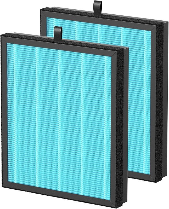 2 Pack MK07 Air Filter Compatible with MK07 Air Purifier, 4-In-1 HEPA Filter Sui gallery