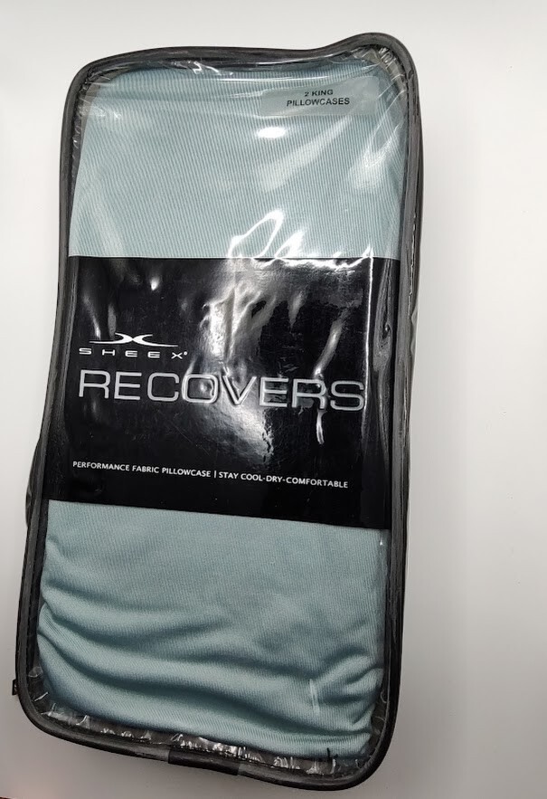 SHEEX Recovers - Performance Fabric Pillowcase - Stay Cool-Dry-Comfortable KING gallery