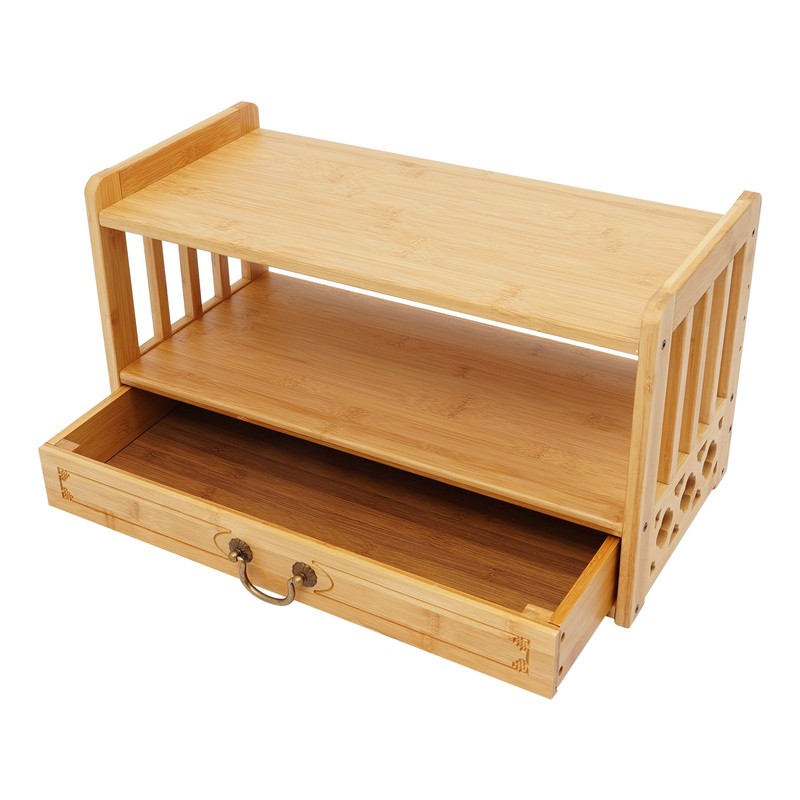 Altar Table with Drawer,Puja Table for Home,Perfect Used for Meditation, Prayers gallery