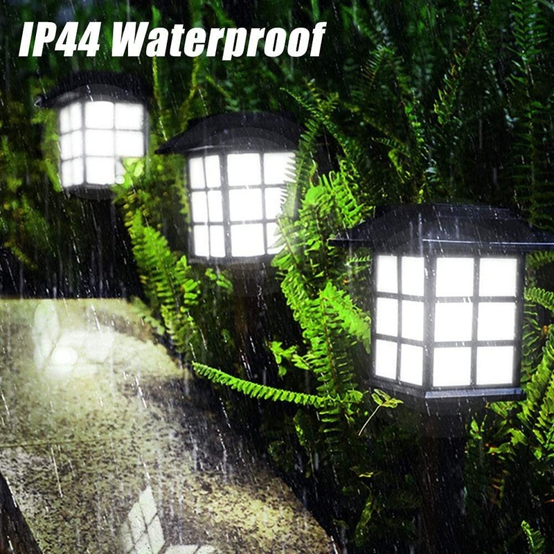 Solar Pathway Lights Outdoor LED Solar Powered Garden Lights 12 Pack Waterproof gallery