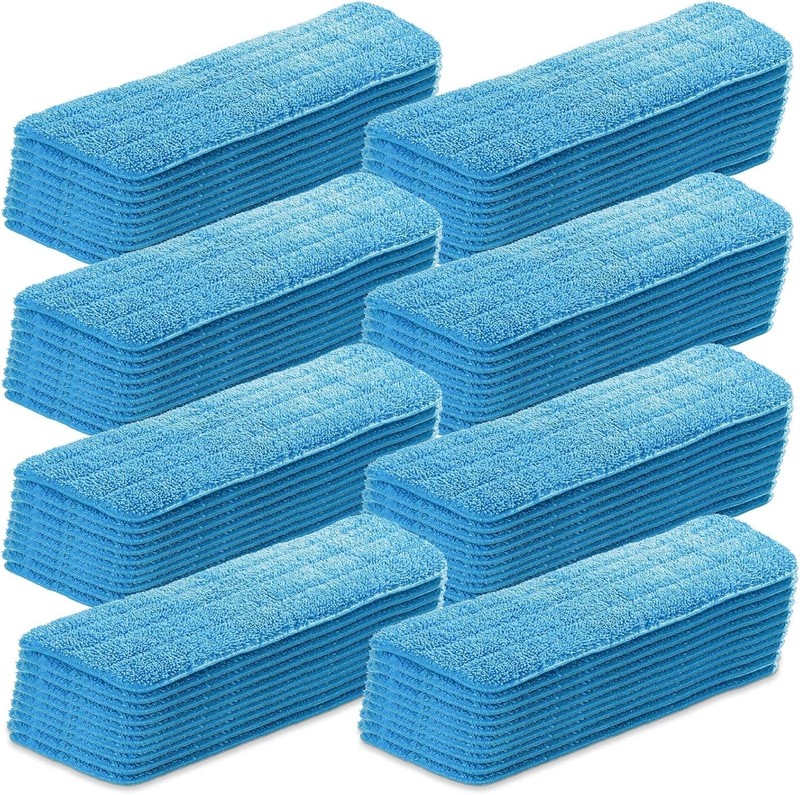 Reusable Microfiber Mop Head Replacement Pads for Home and Commercial Use gallery