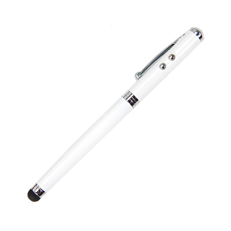 4-in-1 Capacitive Touch Screen Stylus Ballpoint Pen LED Flashlight iPad Pen gallery