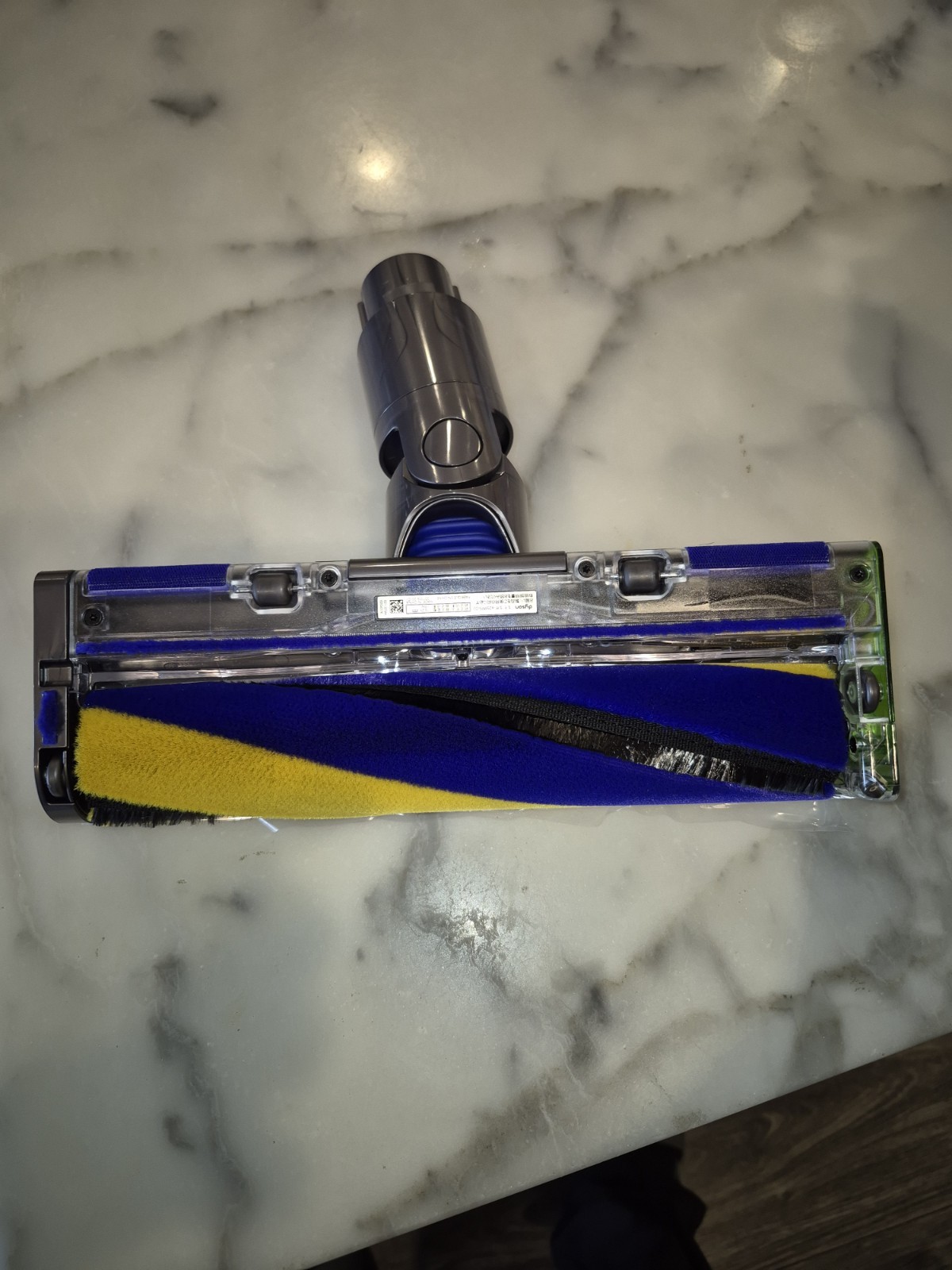 Dyson V12 Detect Slim Laser Fluffy Optic Carbon Fiber Floor Head 425995-02 gallery