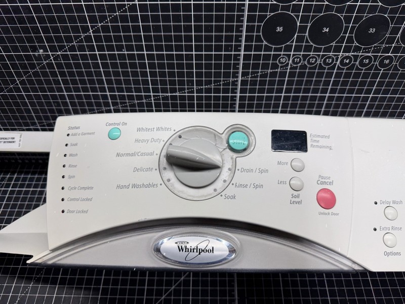 Whirlpool Washer Control Panel & Board (SEE PICS) P#8182610 8182273 gallery