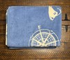 ChappyWrap Reversible Blanket, 60" x 80"' Cape & Islands Ocean Blue/Cream Read gallery