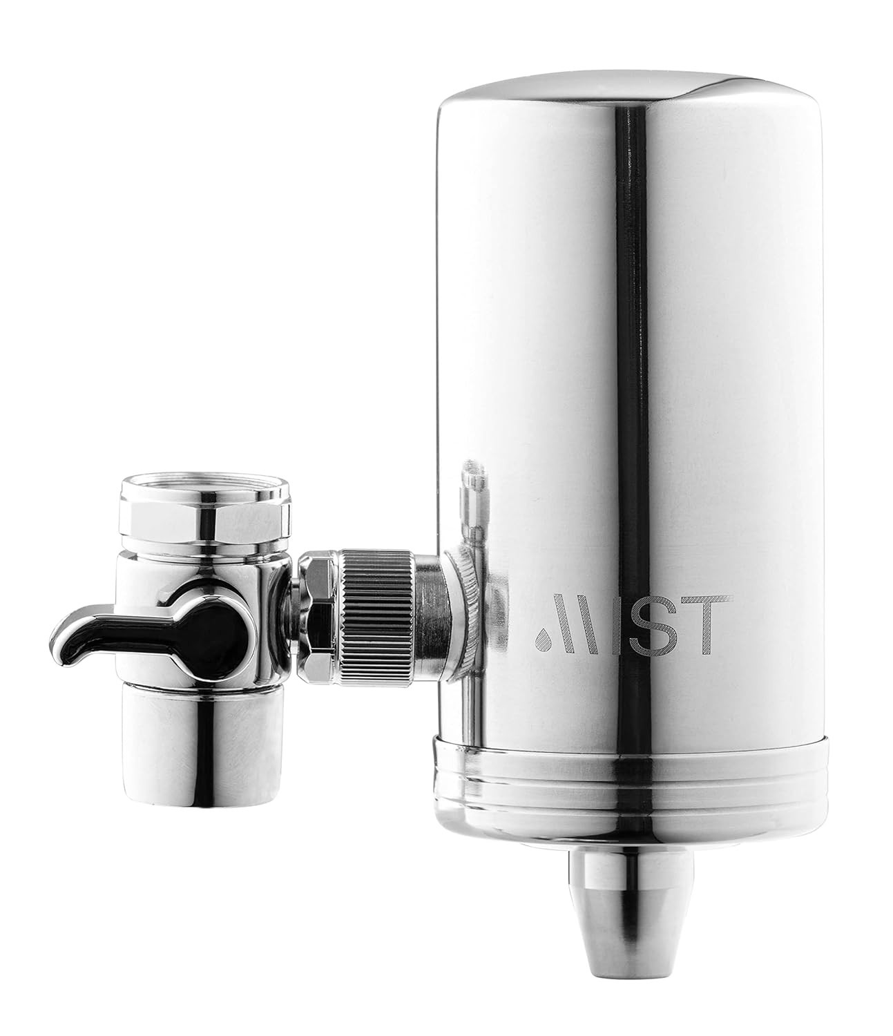 Mist- Water Faucet Filter for Sink, Stainless Steel, 320 Gal Capacity w/Filter gallery