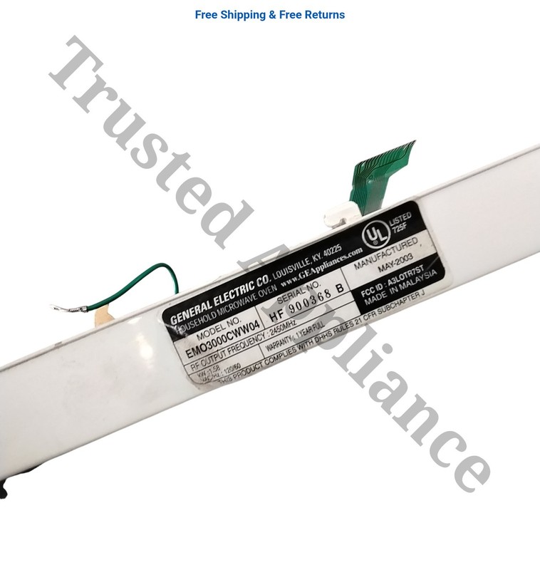 Microwave Control Panel Console em03000cww A, emo3000cww04 White gallery