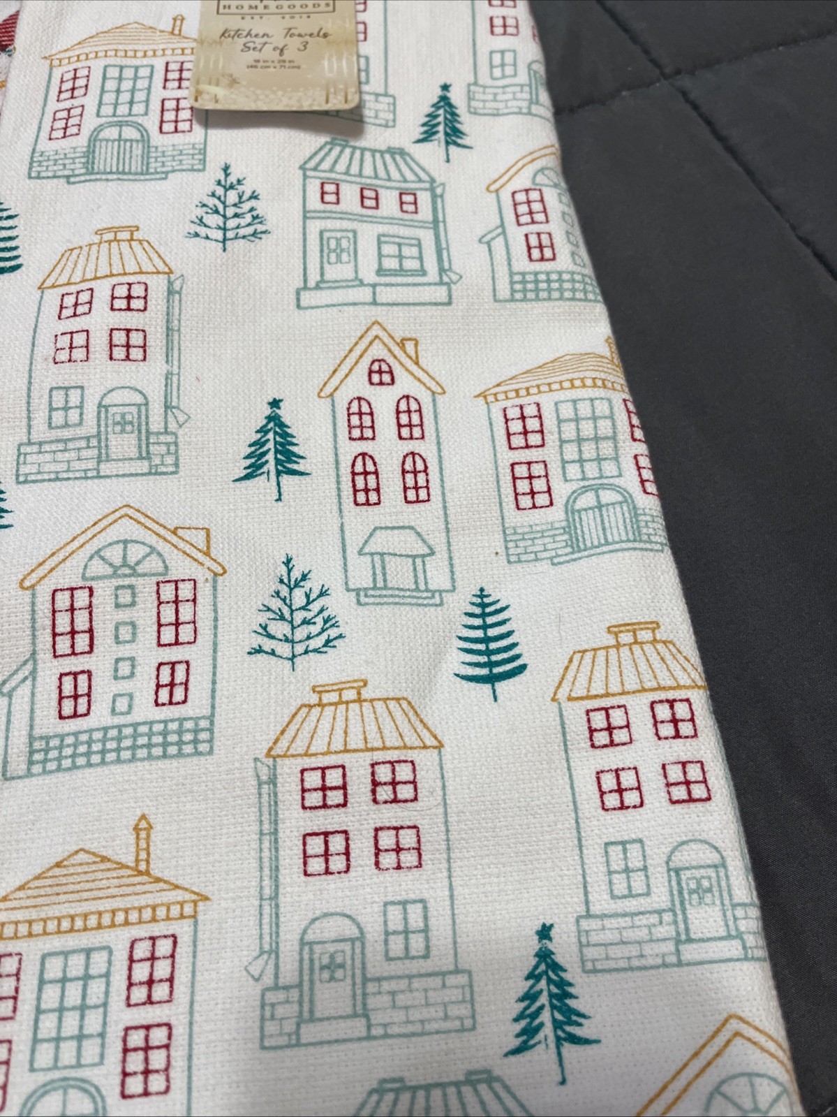 NWT Cottagecore Christmas Kitchen Towel 3 Pack. At Least 70% Cotton. 18 X 28 in. gallery